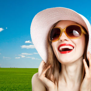 Fabels over zonnen - Vrouw met hoed